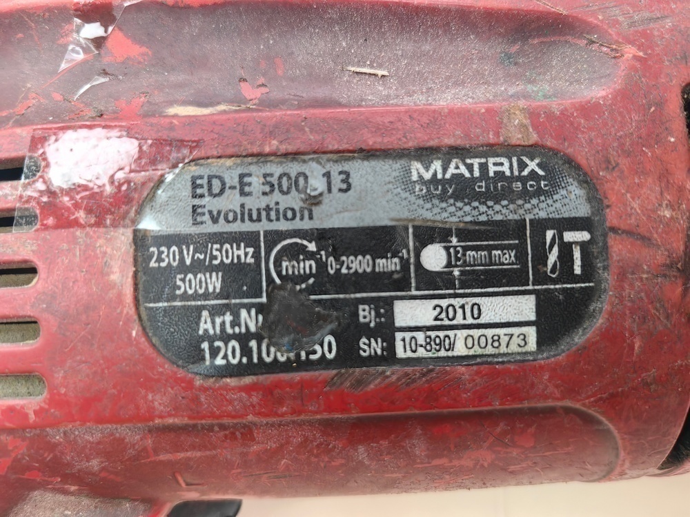 Дрель Matrix ED-E500-13