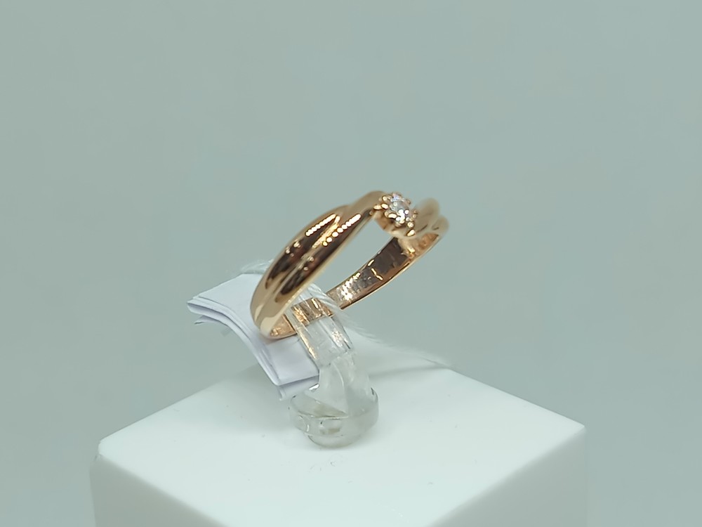 КОЛКМ585 КОЛЬЦО С КАМНЕМ (Au 585)