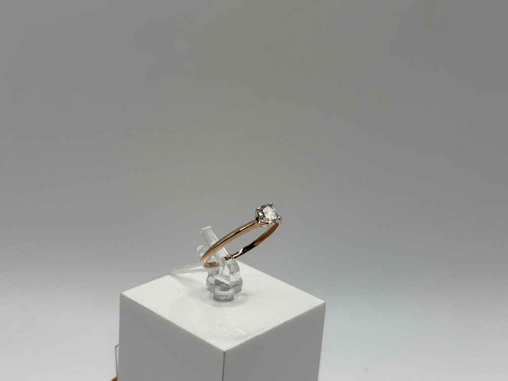 КОЛКМ585 КОЛЬЦО С КАМНЕМ (Au 585)