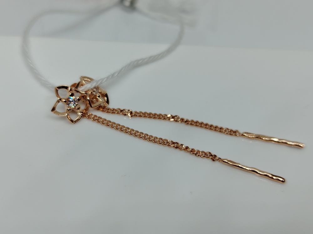 СПРО585 СЕРЬГИ ПРОДЕВКИ (Au 585)