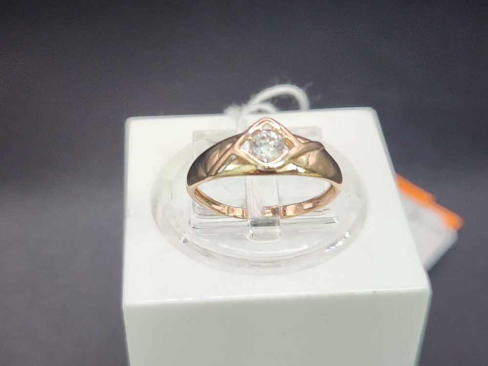 КОЛЬЦО С КАМНЕМ (Au 585)