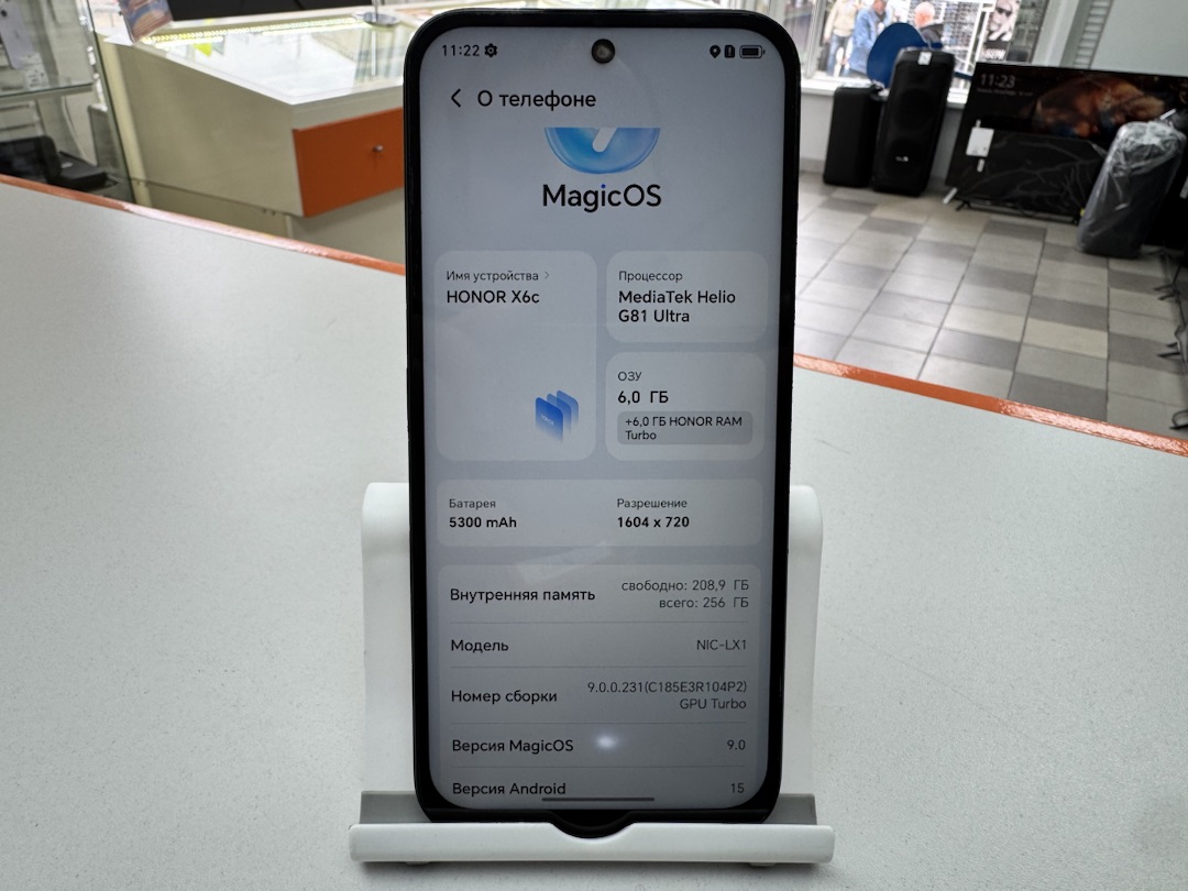 Смартфон Honor X6C 6/256