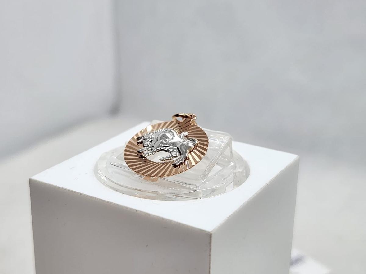 ПОДВЕСКА ЗНАК ЗОДИАКА ТЕЛЕЦ (Au 585)