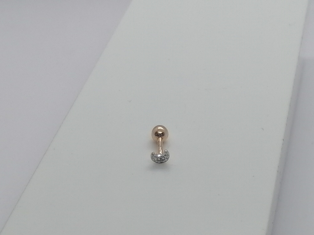 ПИРСИНГ С КАМНЯМИ (Au 585)