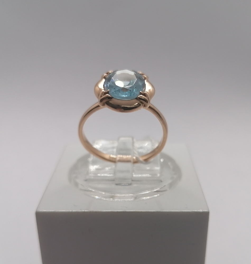 КОЛЬЦО С КАМНЕМ (Au 585)