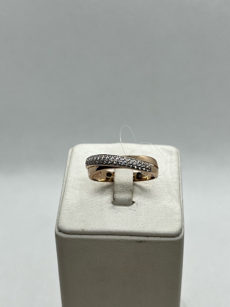 КОЛЬЦО С КАММНЯМИ (Au 585)