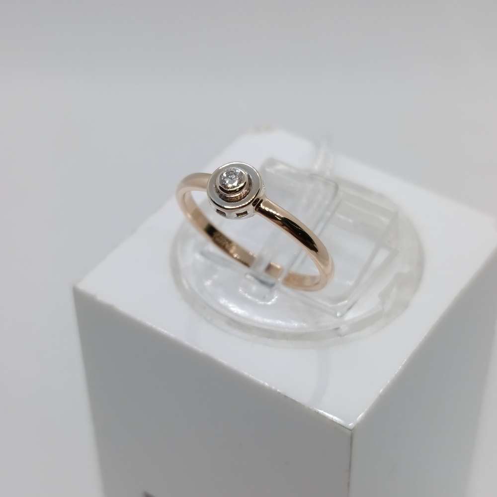 КОЛЬЦО БРИЛЛИАНТ Au 585