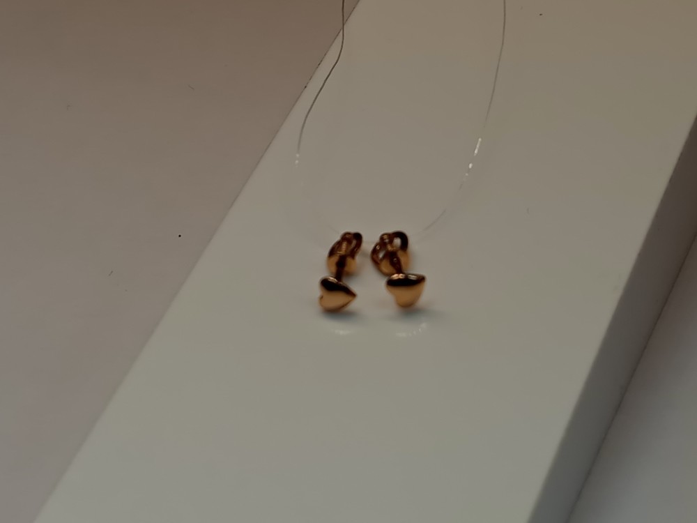 СЕРЬГИ ПУСЕТЫ без камня (Au 585)