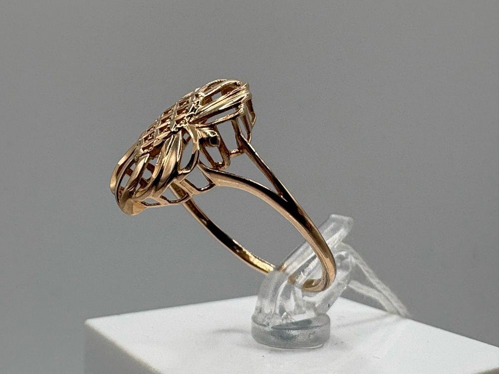 КОЛБКМ585 КОЛЬЦО БЕЗ КАМНЯ (Au 585)