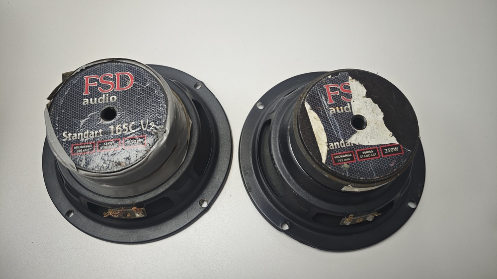 Автоакустика передняя FSD Audio Standart 165C V2