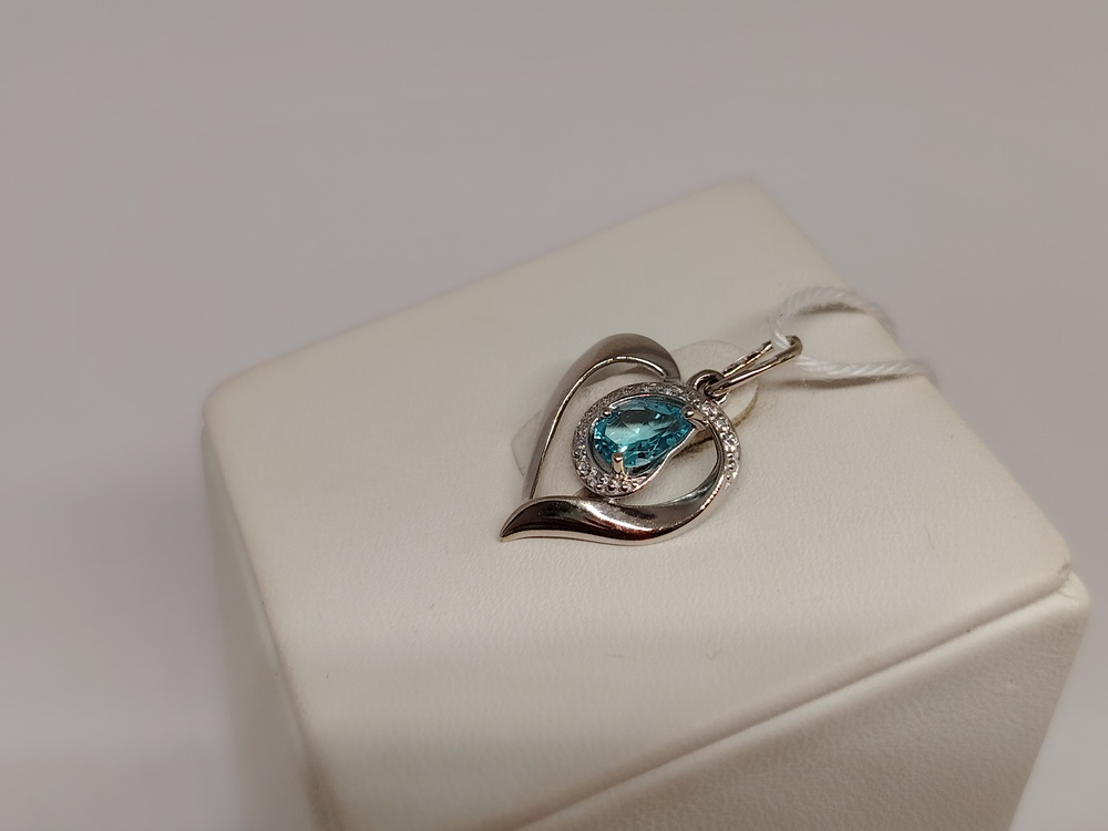 ПОДВЕСКА С КАМНЯМИ (Au 585)