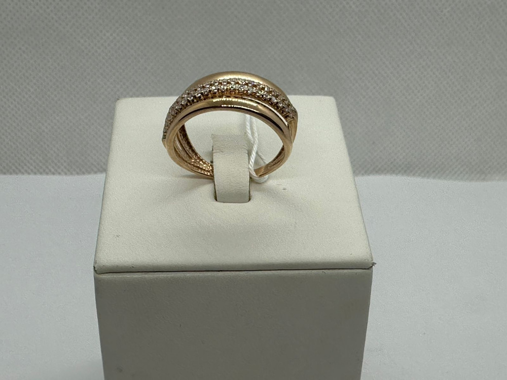 КОЛКМИ585 КОЛЬЦО С КАМНЯМИ (Au 585)