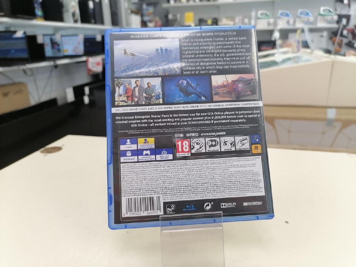 Игра Playstation 4 GTA 5