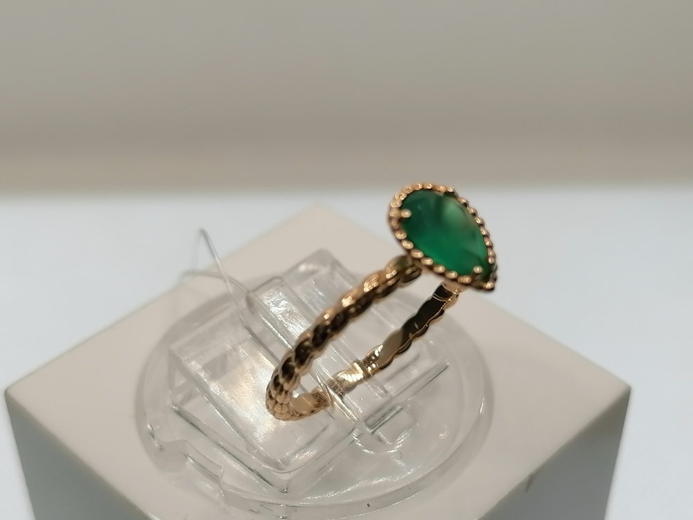 КОЛЬЦО С КАМНЕМ (Au 585)