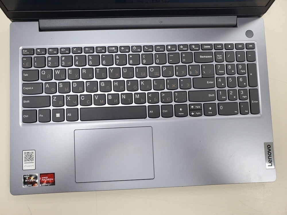 Ноутбук Lenovo V15 G4; Ryzen 3 7320, AMD Graphics, 8 Гб, 500 Гб, Нет