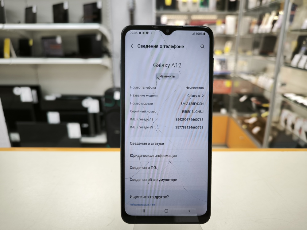 Смартфон Samsung Galaxy A12 3/32