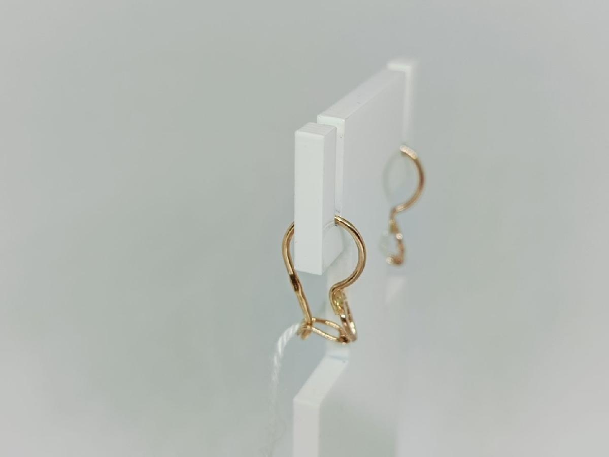 СЕРЬГИ С ПЕТЕЛЬКОЙ (Au 585)