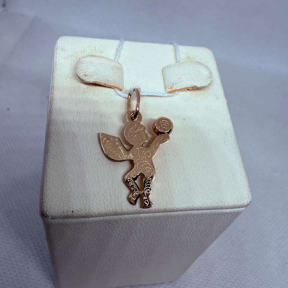 ПОДКМ585 ПОДВЕСКА С КАМНЕМ (Au 585)