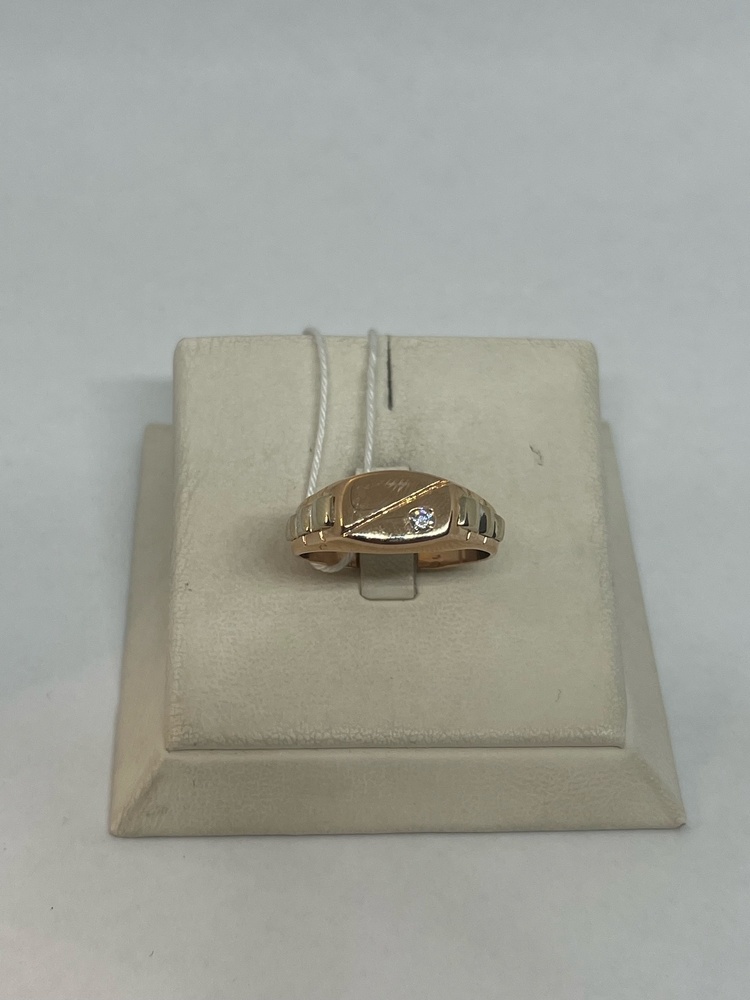 ПЕЧКМ585 ПЕЧАТКА С КАМНЕМ (Au 585)