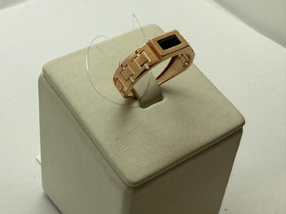 ПЕЧАТКА С КАМНЕМ (Au 585)