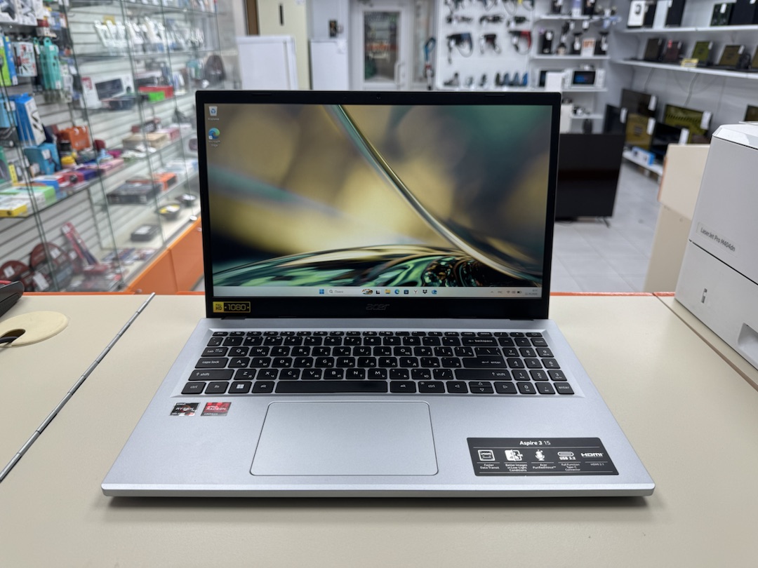 Ноутбук Acer; Ryzen 3 7320U, AMD Radeon (TM) Graphics, 8 Гб, 512 GB, Нет