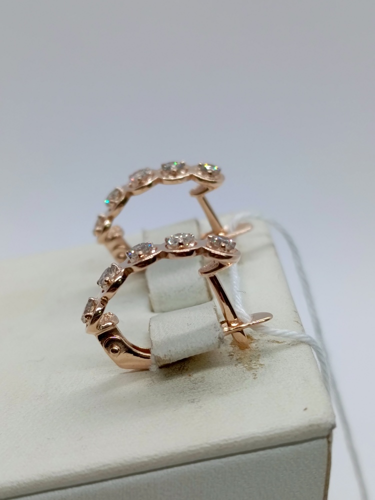 СЕРЬГИ БРИЛЛИАНТ (Au 585)