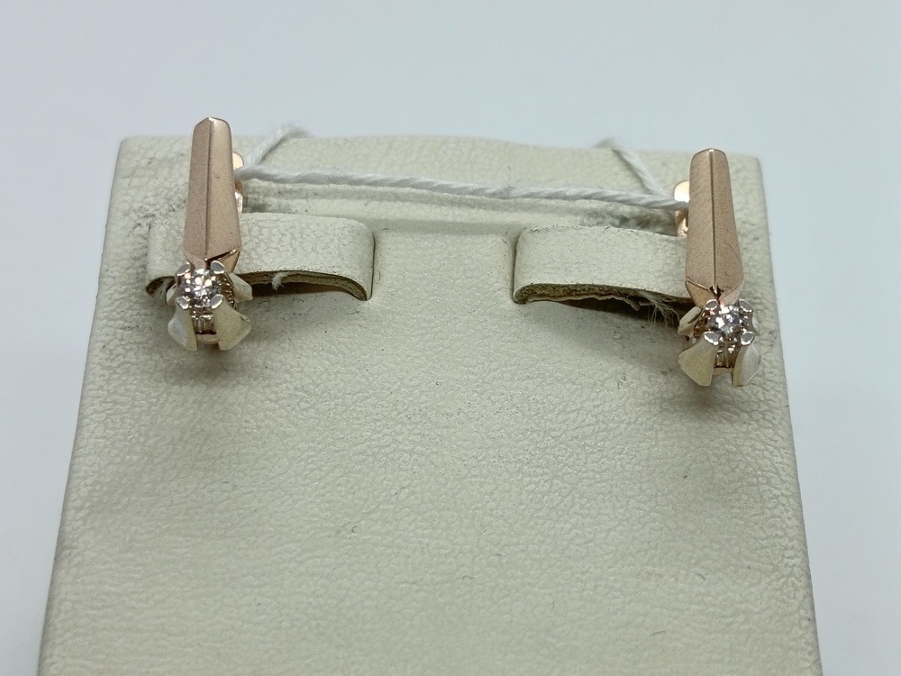 СЕРЬГИ БРИЛЛИАНТ (Au 585)