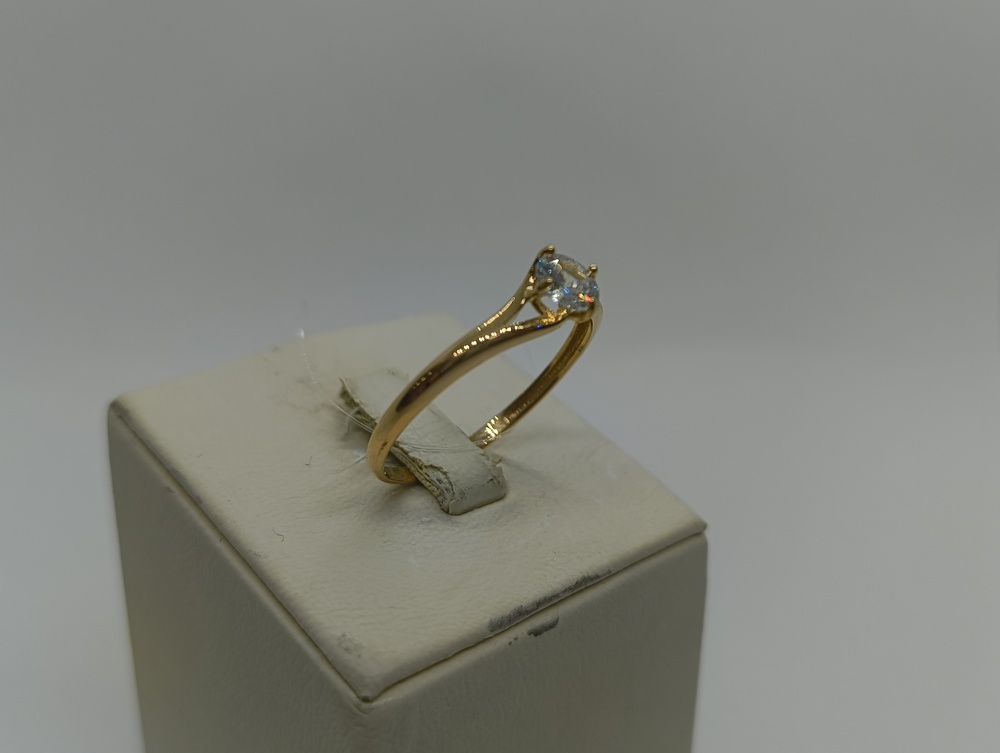 КОЛЬЦО С КАМНЕМ (Au 585)