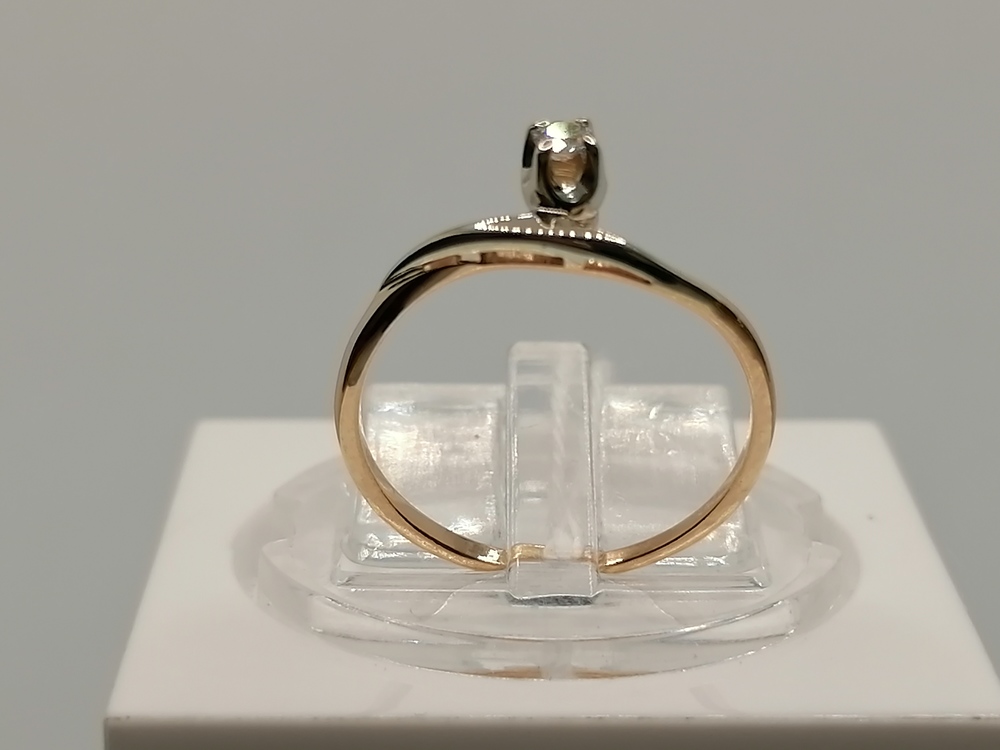 КОЛЬЦО БРИЛЛИАНТ Au 585