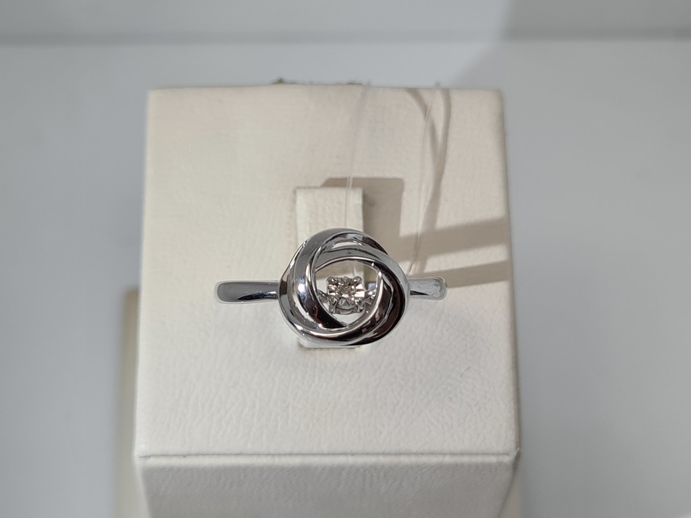 КОЛЬЦО БРИЛЛИАНТ (Ag 925)