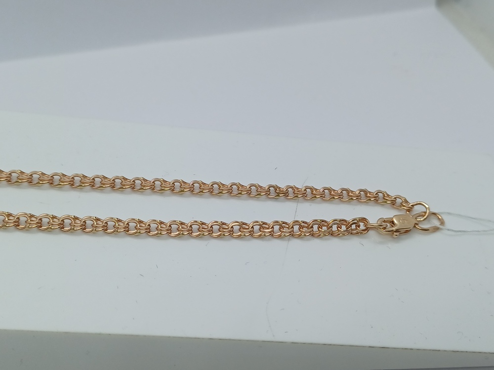 ЦПБС585 ЦЕПЬ ПУСТОТЕЛАЯ Бисмарк (Au 585)