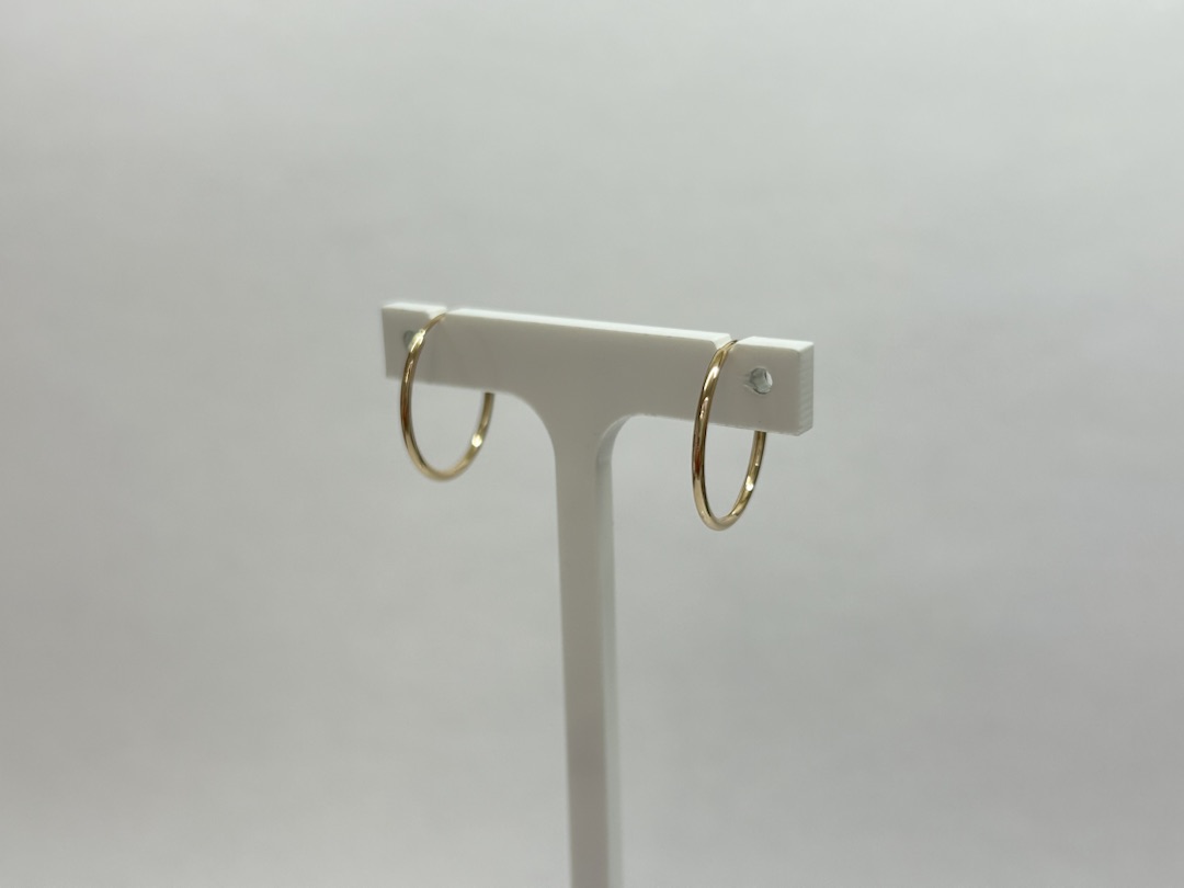 СЕРЬГИ КОНГО без камня (Au 585)