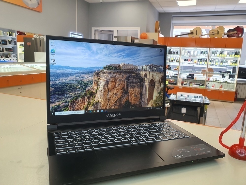 Ноутбук ARDOR Gaming; Core I5-12450H, GeForce RTX 4050, 16 Гб, 512 GB, Нет