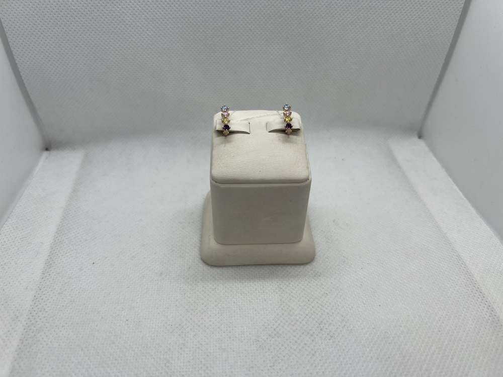 СЕРЬГИ С КАМНЯМИ (Au 585)