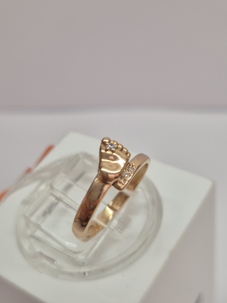 КОЛКМИ585 КОЛЬЦО С КАМНЯМИ (Au 585)