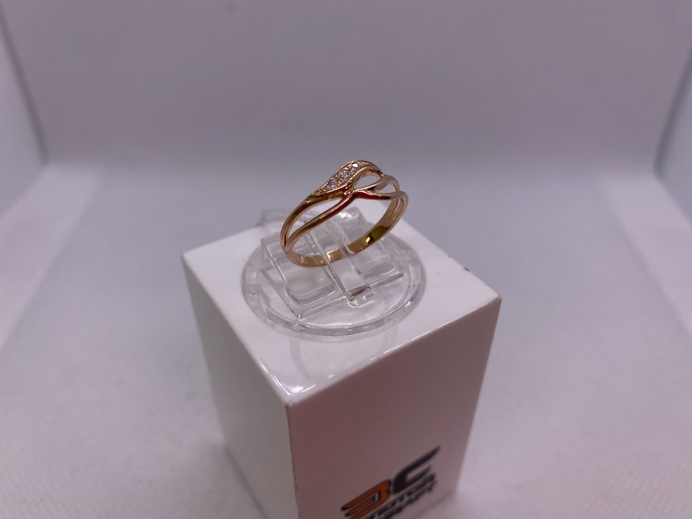 КОЛКМИ585 КОЛЬЦО С КАМНЯМИ (Au 585)