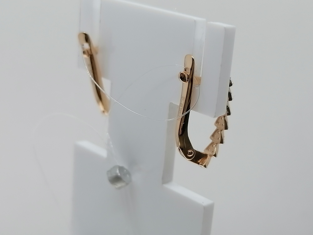 СЕРЬГИ С КАМНЯМИ (Au 585)