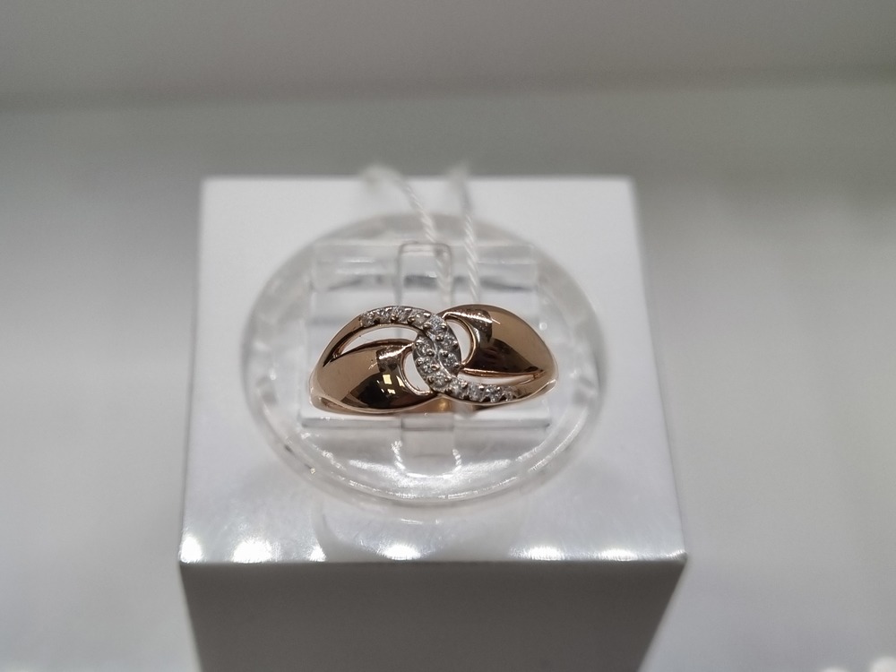 КОЛКМИ585 КОЛЬЦО С КАМНЯМИ (Au 585)