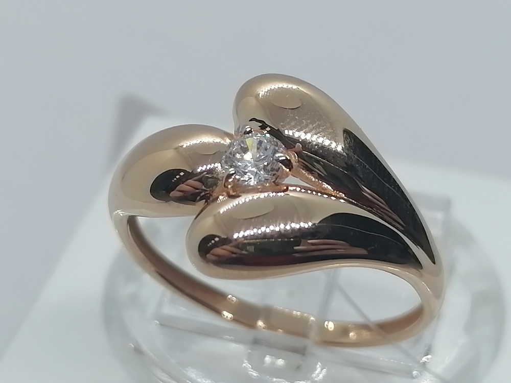 КОЛЬЦО С КАМНЕМ (Au 585)