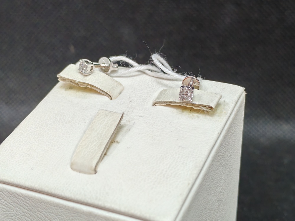 СЕРЬГИ БРИЛЛИАНТ (Au 585)