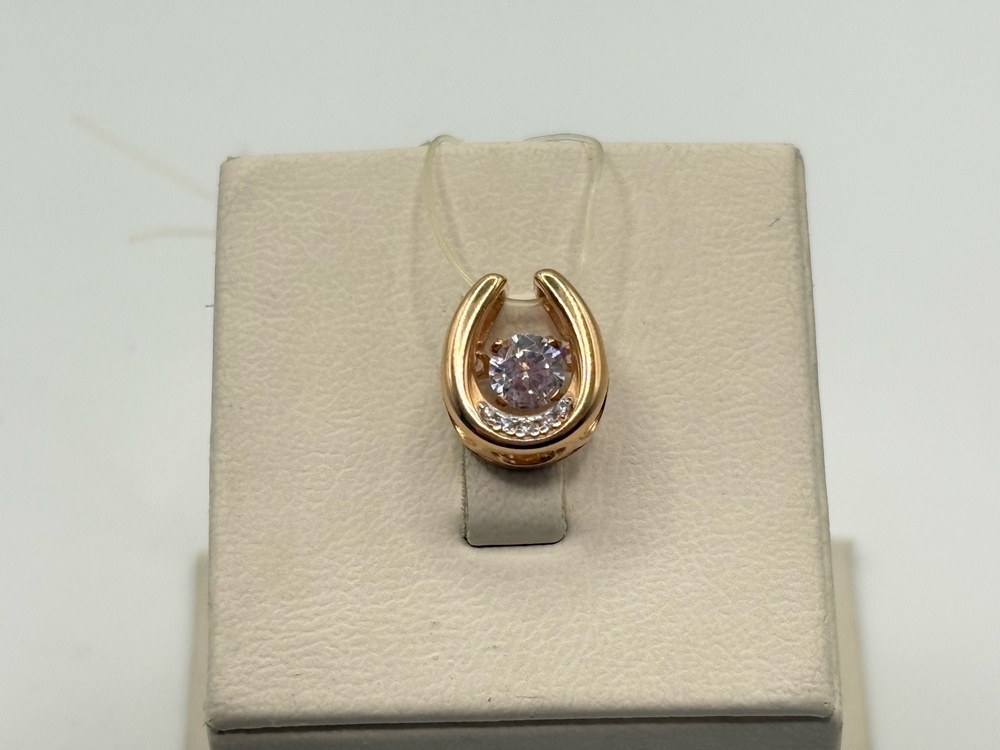 50021 ПОДВЕСКА С КАМНЯМИ (Au 585)