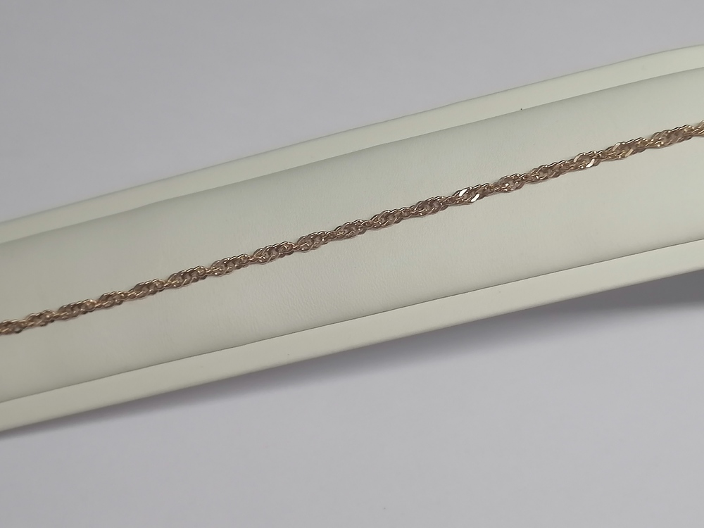 БРАСЛЕТ ПОЛНОВЕСНЫЙ Сингапур Au 585