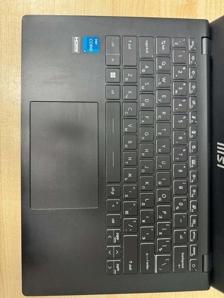 Ноутбук MSI Modern 14; Core i3-1215U, Intel UHD Graphics, 8 Гб, 250 Гб, Нет