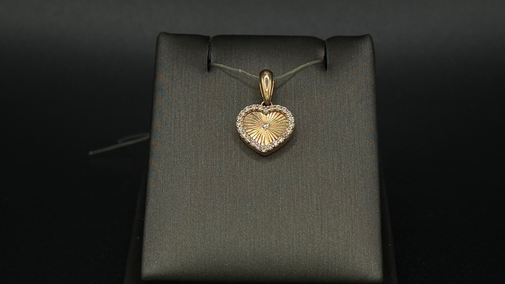 ПОДВЕСКА С КАМНЯМИ (Au 585)