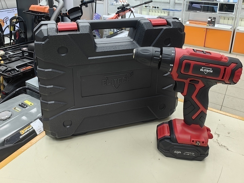 Шуруповерт Elitech ДА 122СЛ