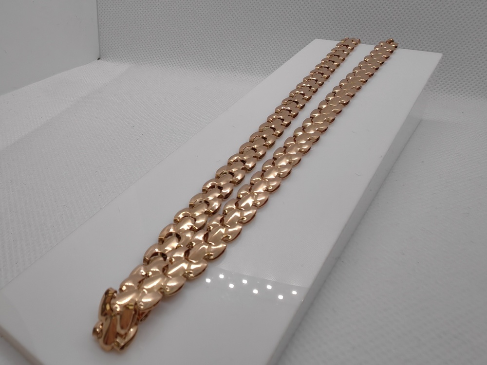 ЦЕПЬ ПОЛНОВЕСНАЯ Штамповка (Au 585)