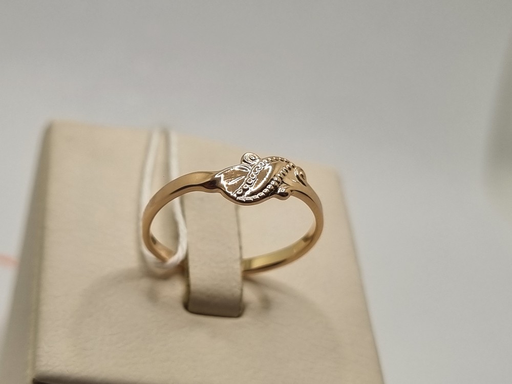 КОЛБКМ585 КОЛЬЦО БЕЗ КАМНЯ (Au 585)