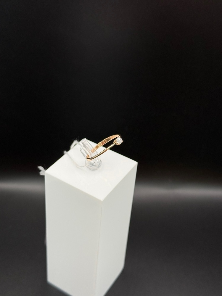 КОЛКМ585 КОЛЬЦО С КАМНЕМ (Au 585)