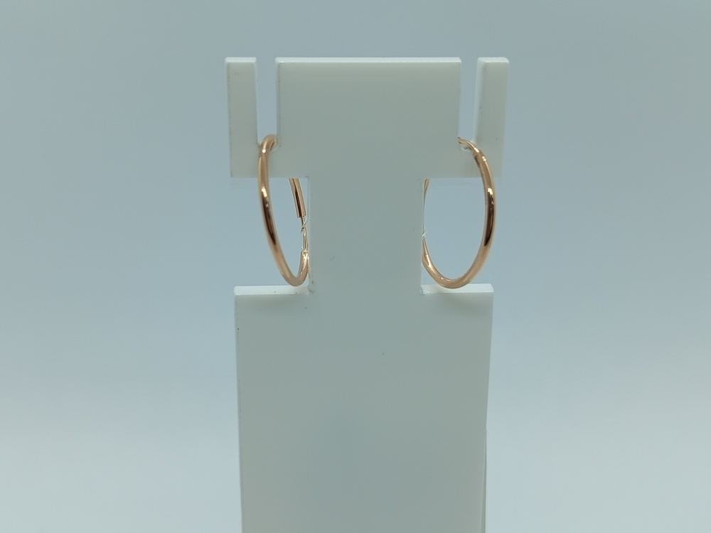 СЕРЬГИ КОНГО без камня (Au 585)