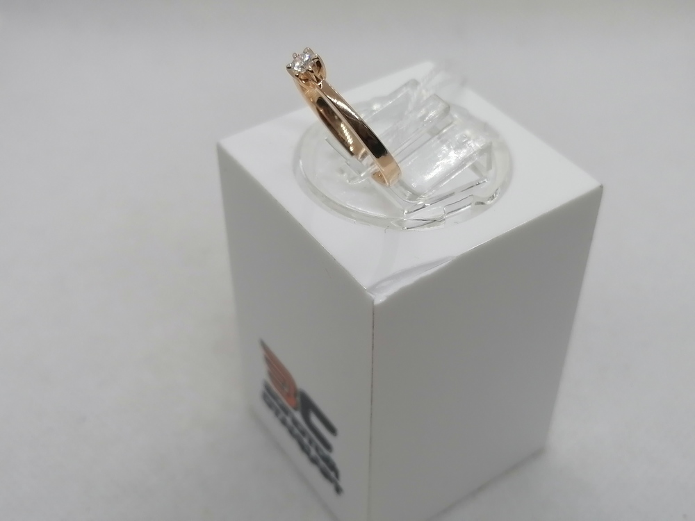 КОЛЬЦО БРИЛЛИАНТ Au 585